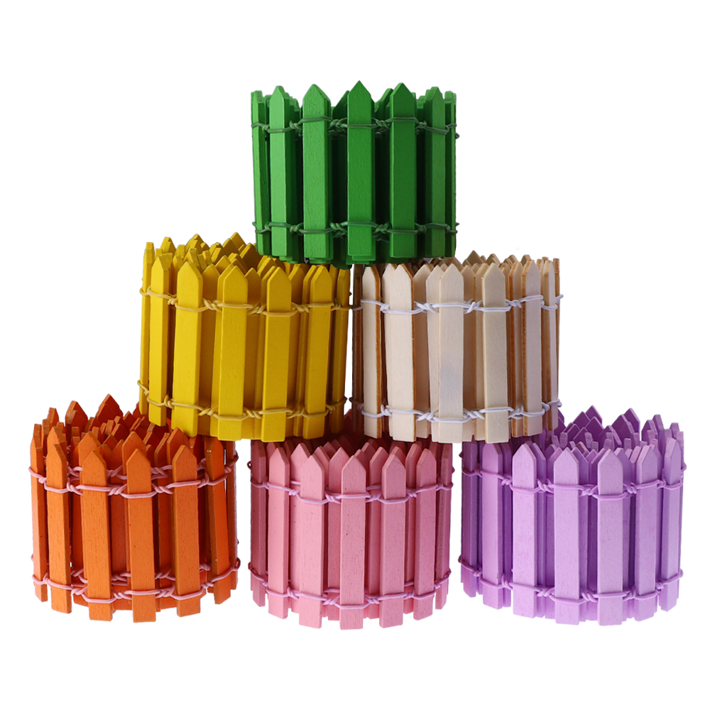 90*3Cm/5Cm Mini Pagar Kayu DIY - Smart Garden Diy ulasan dan harga