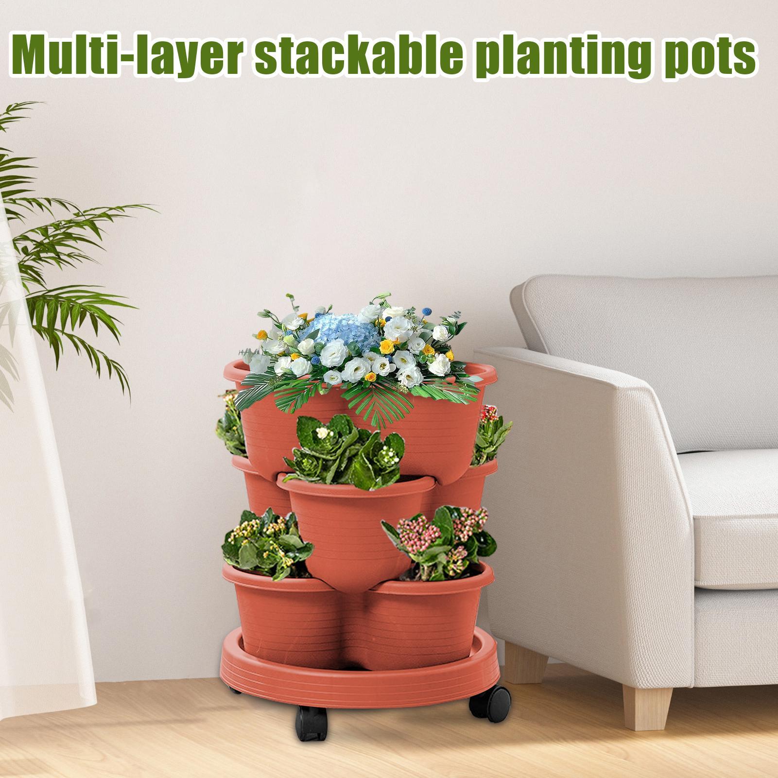 Menara Taman Vertikal Pot Bung - Vertical Planter Tower ulasan dan harga