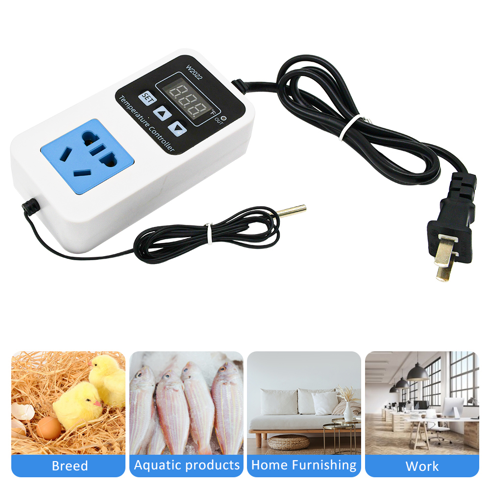 W2022 pengontrol suhu 110-220V - Smart Garden Greenhouse ulasan dan harga