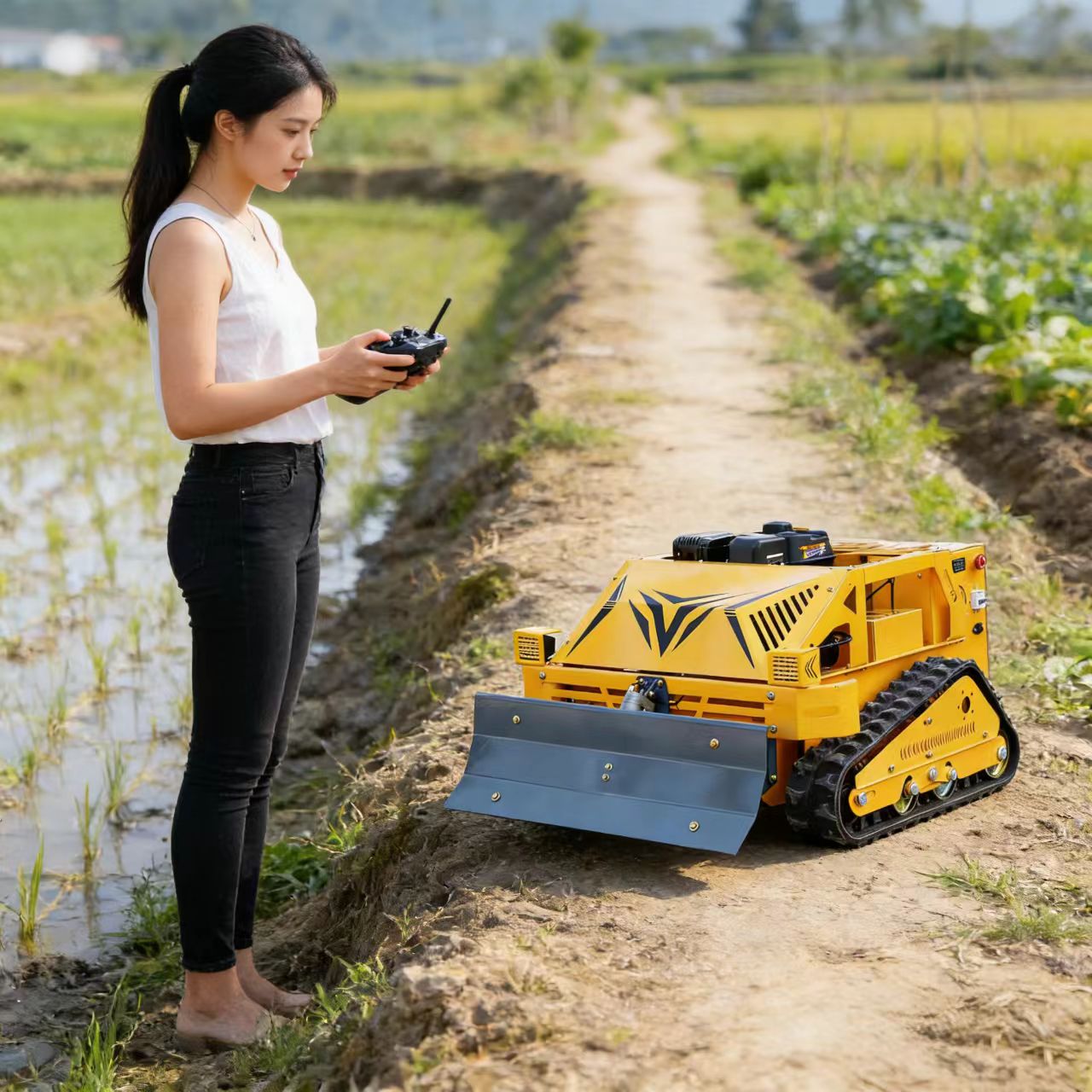Mesin Pemotong Rumput Pintar N - Smart Garden Weed ulasan dan harga