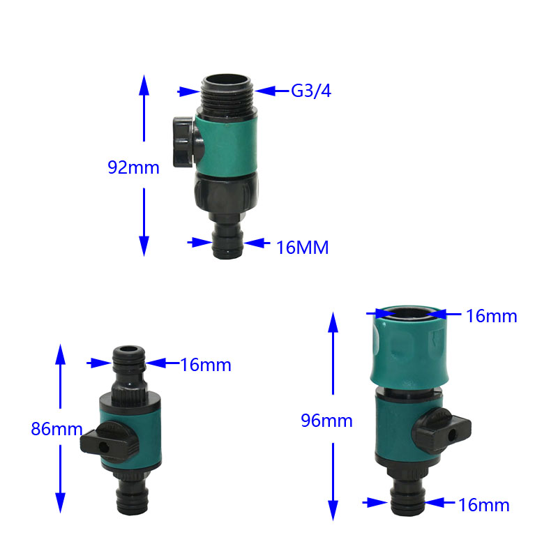 Keran Taman 3/4 Adaptor Katup  - Smart Garden Hose Valve ulasan dan harga
