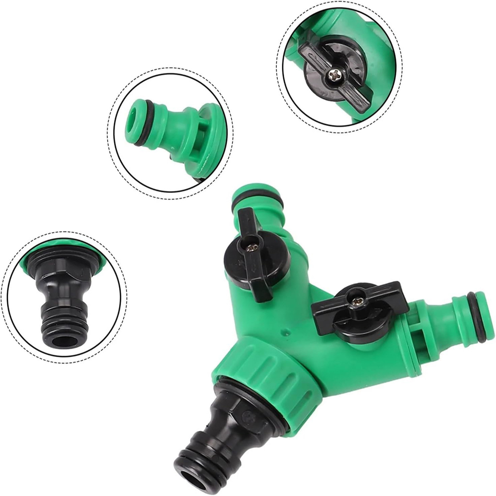 Konektor Y Pemisah Selang Tama - Smart Garden Hose Valve ulasan dan harga