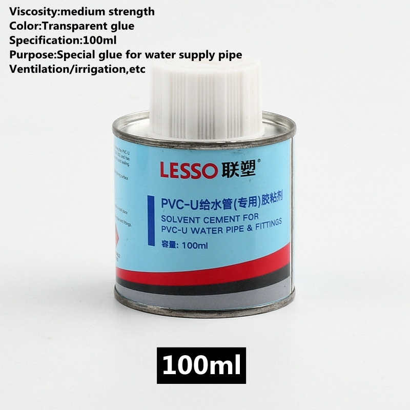 Lem pipa pasokan air PVC 100ml - Smart Garden Furniture ulasan dan harga