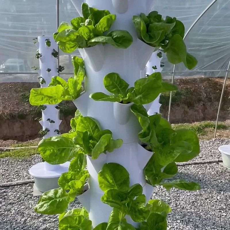 Dengan Led Lampu Tumbuh Pohon  - Vertical Planter Tower ulasan dan harga