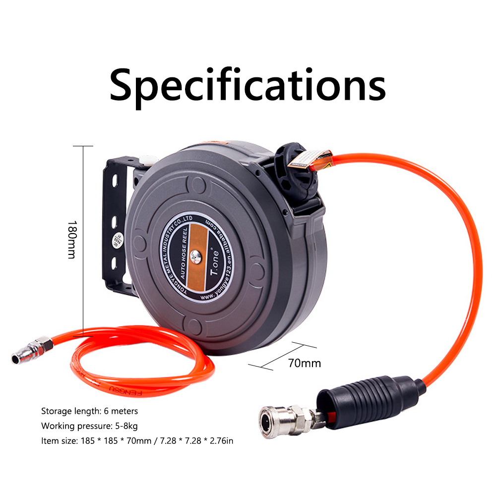 Gulungan Selang Otomatis 6mm,  - Smart Garden Hose ulasan dan harga
